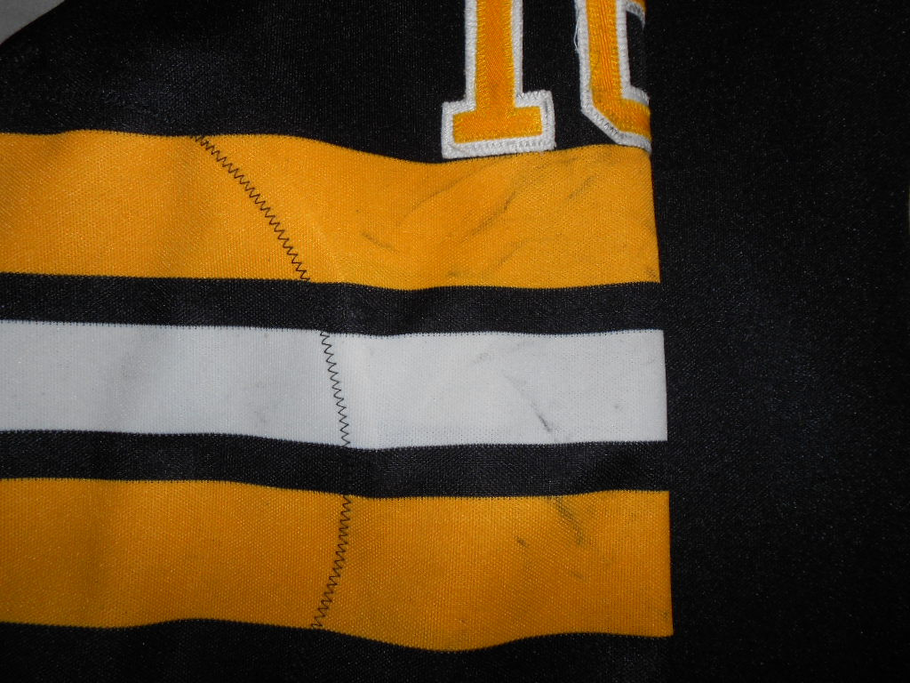 1986-87 Rick Middleton Boston Bruins Game Worn Jersey - Photo
