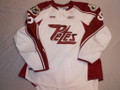Peterborough Petes 2009-10 White Jamie Wise Great Wear Repairs Photomatched!!