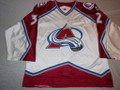 Colorado Avalanche 1998-99 White Dale Hunter Great Wear Columbine Patch Photomatched!! (SOLD)