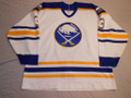 Buffalo Sabres 1987-88 White Calle Johansson Nice Wear Great Style!! (SOLD)