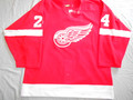 Detroit Red Wings 2003-04 Red Chris Chelios HHOF Nice Wear Photomatched!! (SOLD)
