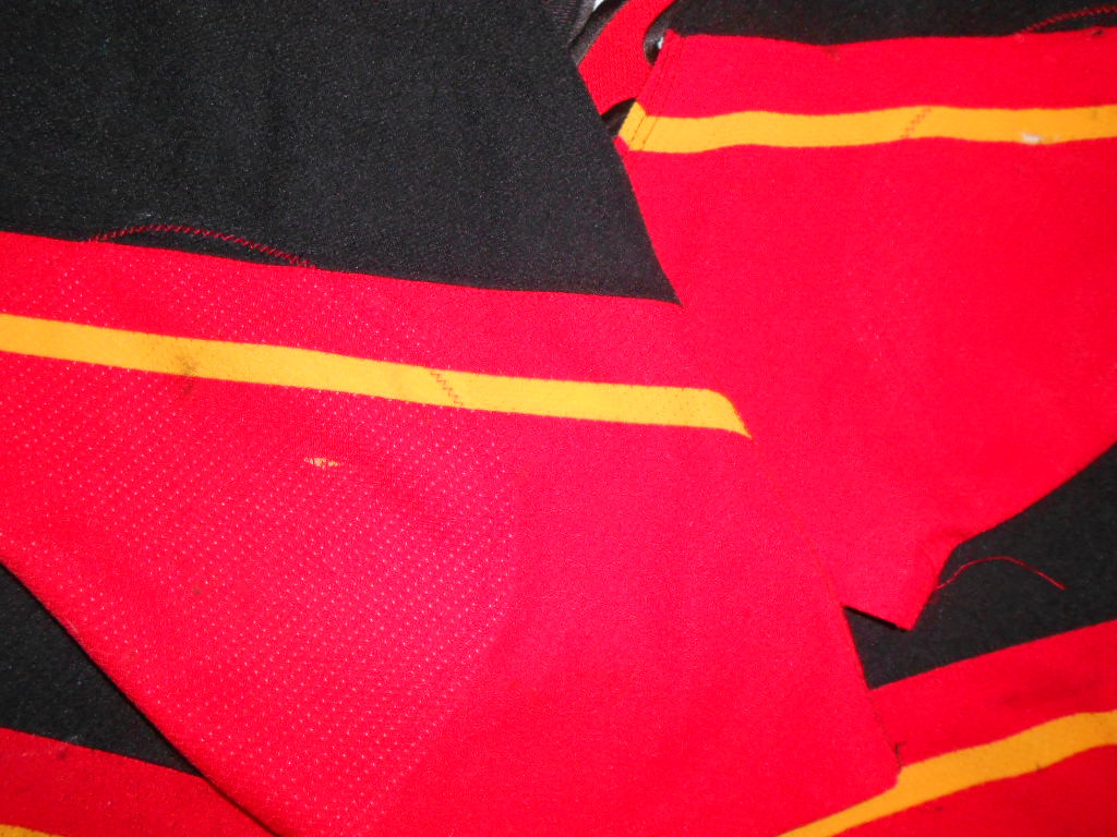 Calgary Flames 2000-01 Black Jeff Cowan Nice Style Great Wear Team LOA!! 