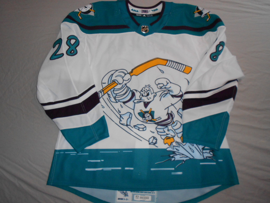 Anaheim Mighty Ducks Reverse Retro jersey unboxing. 5th in a