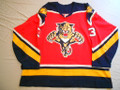 *Florida Panthers 1995-96 Alternate Paul Laus Nice Wear Repairs!! (SOLD)