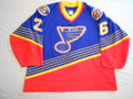 St. Louis Blues 1995-96 Blue Jay Wells Nice Wear Great Style!! (SOLD)