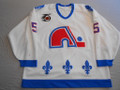 Quebec Nordiques 1991-92 White Alexei Gusarov Nice Wear Photomatched!! (SOLD)