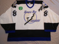 Tampa Bay Lightning 1997-98 White Jamie Huscroft "A" Nice Style!! (SOLD)