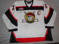 Portland Pirates 2000-01 White Alternate Terry Yake Captains "C" Great Wear!! (SOLD)