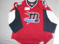 Lake Erie Monsters 2007-08 Maroon Jason Bacashihua Nice Style!!