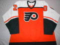 Philadelphia Flyers 1995-96 Orange Trent Klatt Hammered Repairs Photomatched!! (SOLD)
