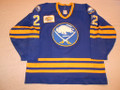 *Buffalo Sabres 1989 -90 Blue Rick Vaive w/20th Patch Great Wear Photomatched!! (SOLD)