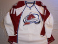 Colorado Avalanche 2013-14 White Jamie McGinn Repair Photomatched!!