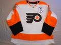 Philadelphia Flyers 2021-22 White Claude Giroux w/ "C" Repairs Photomatched!!