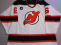 New Jersey Devils 2005-06 White Dan McGillis w/ "JM" Patch Photomatched!!