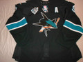 San Jose Sharks 2015-16 Black Joe Thornton w/ "25th" Patch Photomatched!!