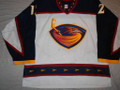 Atlanta Thrashers 2001-02 White Tony Hrkac Hammered, Stickmarks and  Repairs!!