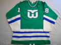 Hartford Whalers 1983-84 Green Mike Crombeen Great Wear Pucky Patches!! (SOLD)