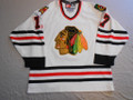 Chicago Blackhawks 1997-98 White Kevin Miller Nice Style Team LOA!!