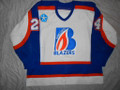 Kamloops Blazers 1996-97 White Robyn Regehr Great Wear Repairs!!