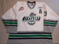 Seattle Thunderbirds 2007-08 White Scott Jackson w/ 'A" Nice Style!!