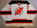 New Jersey Devils 1997-98 White Rookie Sheldon Souray Playoffs!!