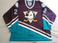 Anaheim Mighty Ducks 1997-98 Plum Brent Severyn Great Style!!