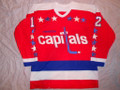 Washington Capitals 1981-82 Red Al Hangsleben Ultrafil Great Style!! (SOLD)