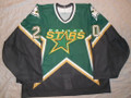 Dallas Stars 2000-01 Green Ed Belfour Hall Of Fame Photomatched!!