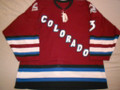 Colorado Avalanche 2001-02 Alternate Pascal Trepanier Nice Style!!