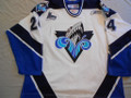 Rimouski Oceanic 2005-06 White Sebastien Aspirot Great Style Nice Wear!! (SOLD)