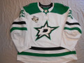 Dallas Stars 2017-18 White Brett Ritchie 25th Patch Nice Wear Repairs Photomatched!!
