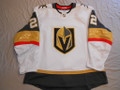 Vegas Golden Knights 2023-24 White Mike Amadio Great Wear 20+ Repairs Photomatched!!