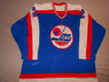 Winnipeg Jets 1982-83 Blue Moe Mantha Nice Wear Photomatched!!