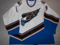 Washington Capitals 2002-03 White Brendan Witt Nice Wear Repairs Photomatched!!