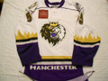 Manchester Monarchs AHL 2005-06 White David Meckler Nice Wear!
