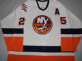 New York Islanders 2005-06 White Brad Lukowich w/ "A"!! 