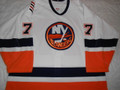 New York Islanders 2005-06 White Alexei Zhitnik Nice Style!!
