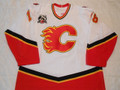 Calgary Flames 2005-06 White Matthew Lombardi 25th Patch Photomatched!!