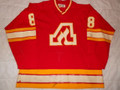 Atlanta Flames 1978-79 Red David Shand Great Wear!!