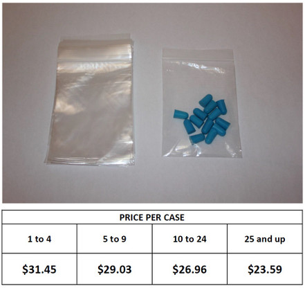4" x 6" Clear Reclosable Polyethylene Bag (4 mil)