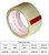 Cantech 235 2 mil Clear Carton Sealing Tape, 2" x 110 yard