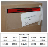 5.5" x 10" Packing List Envelopes, "Invoice Enclosed",Strip