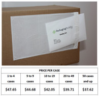 5.5" x 10" Packing List Envelopes, CLEAR