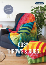 Cosy Throws & Rugs - Patons Panda Cleckheaton Knitting  Pattern (360) cover