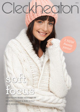Soft Focus - Cleckheaton Knitting  Pattern (3013) front cover