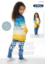 Gradient Kids Cardi - Patons Knitting Pattern (0040) front page