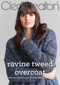 Ravine Tweed Overcoat - Cleckheaton Knitting Pattern (front)