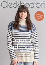 Country 8 ply style - Cleckheaton Knitting Pattern (front cover)