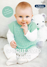 Sprout Sized Knits - Patons Knitting Pattern (front page)