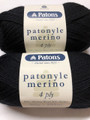 Patons Patonyle Merino 4 Ply Wool - Black (1001)